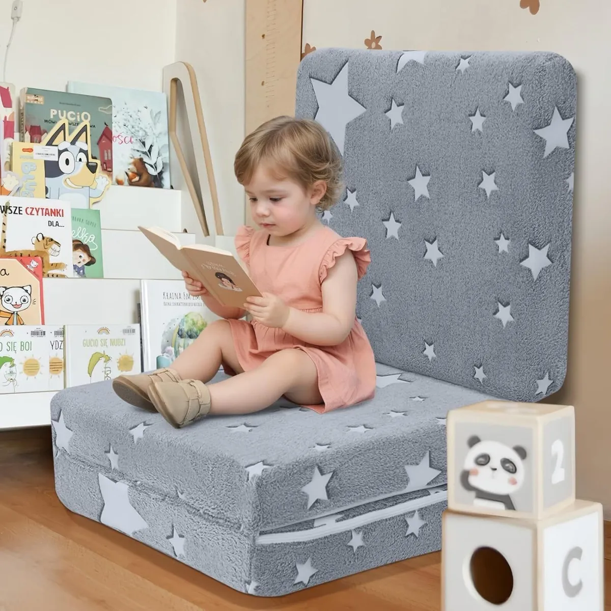 Foldable Mattress for Kids Glow Stars Toddler - Image 4