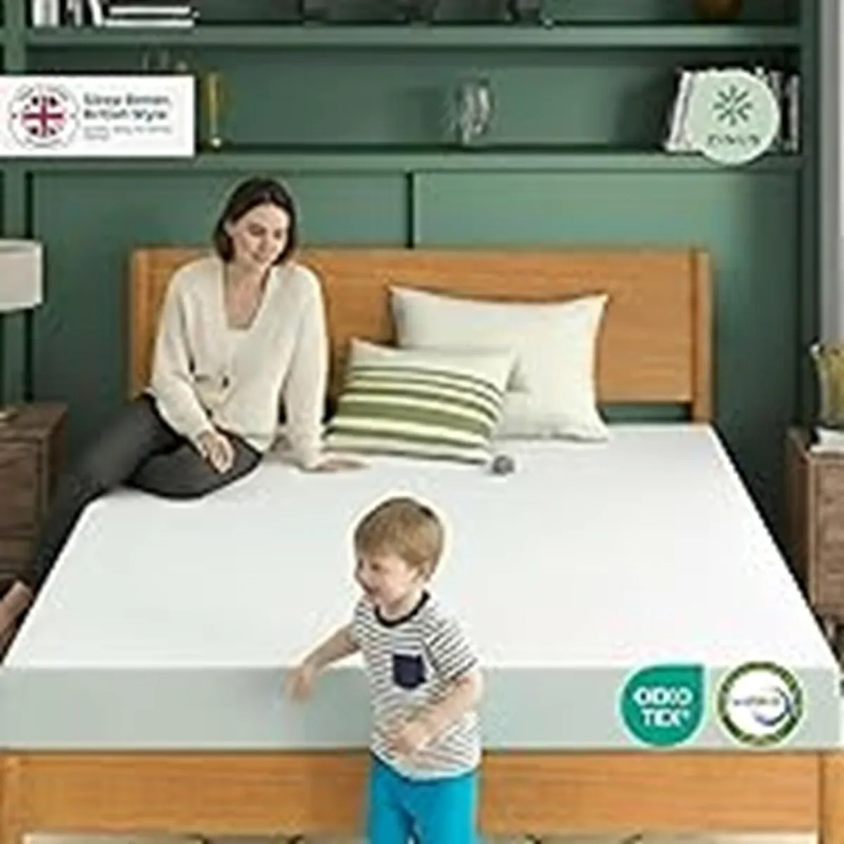 Mattress Memory Foam Infused with Tea 8'' Height - Image 3