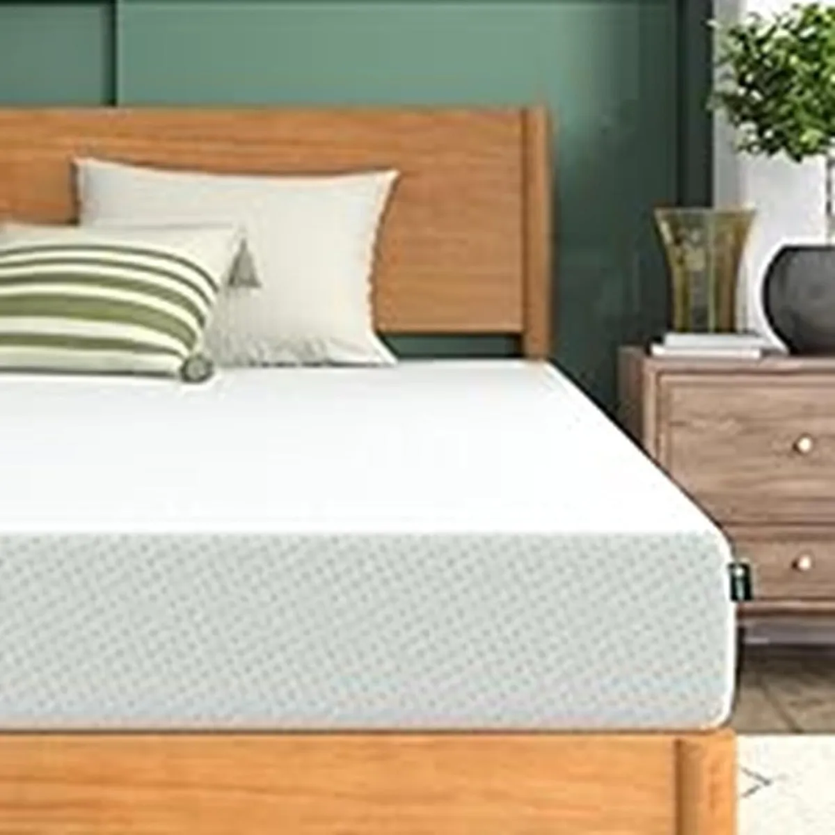Mattress Memory Foam Infused with Tea 8'' Height - Image 1