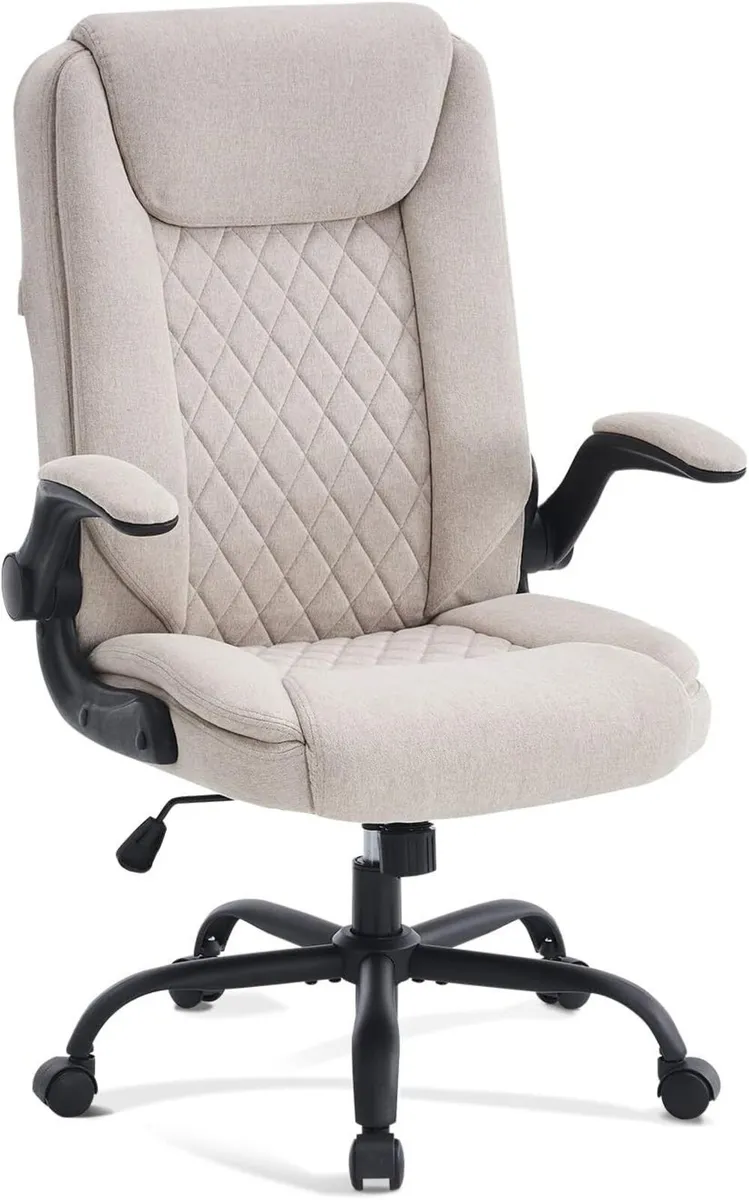 Ergonomic Office Chair Fabric Desk Chairs for Home - Image 1