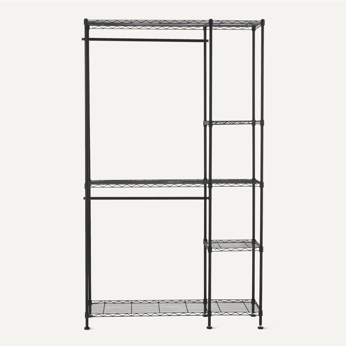 Metal Hanging Storage Organiser Rack Wardrobe - Image 4