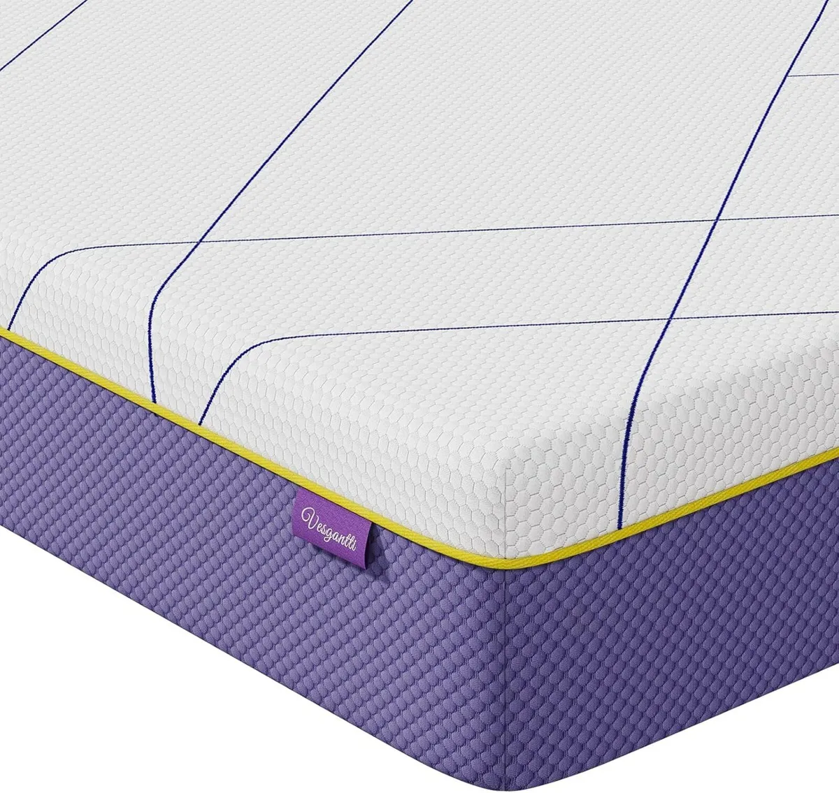 Cooling Gel Memory Foam Mattress Medium Firm - Image 1
