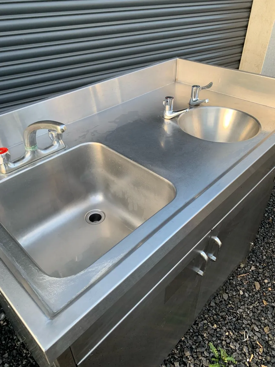 Stainless steel sink unit - Image 2