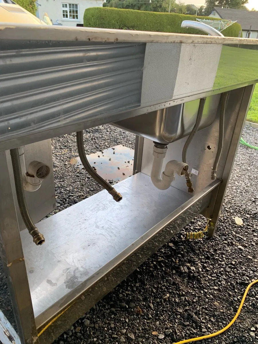 Stainless steel sink unit - Image 4