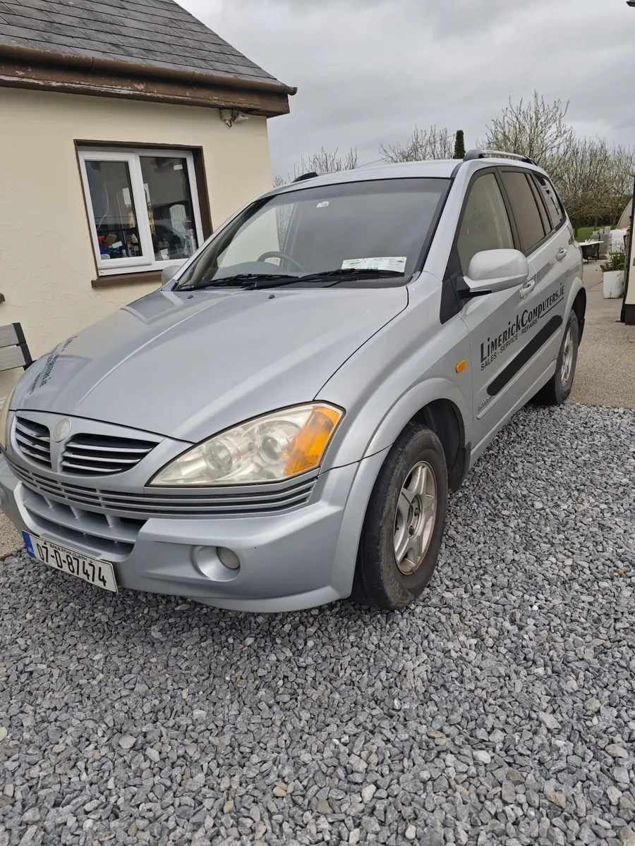 SsangYong Kyron 4x4 jeep 2007 Diesel REDUCED PRICE - Image 2