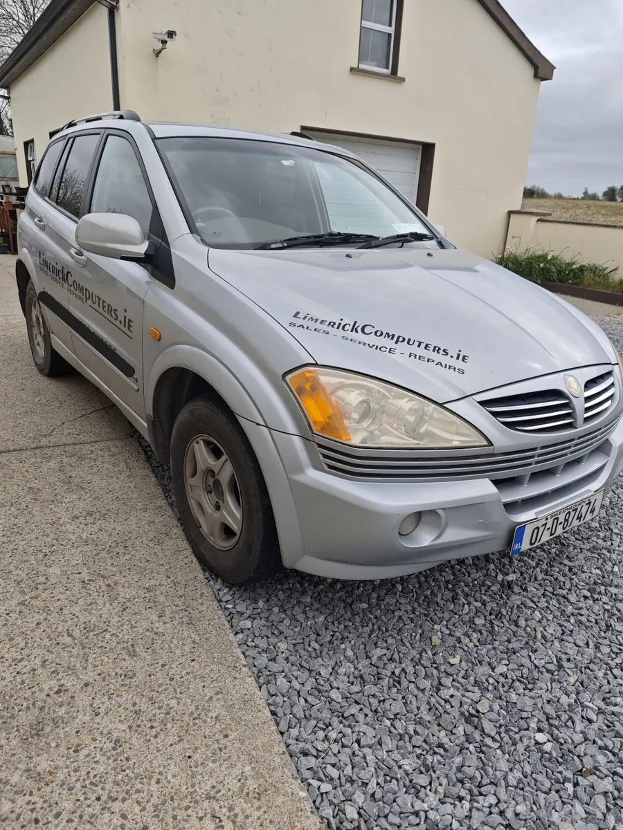 SsangYong Kyron 4x4 jeep 2007 Diesel REDUCED PRICE - Image 1