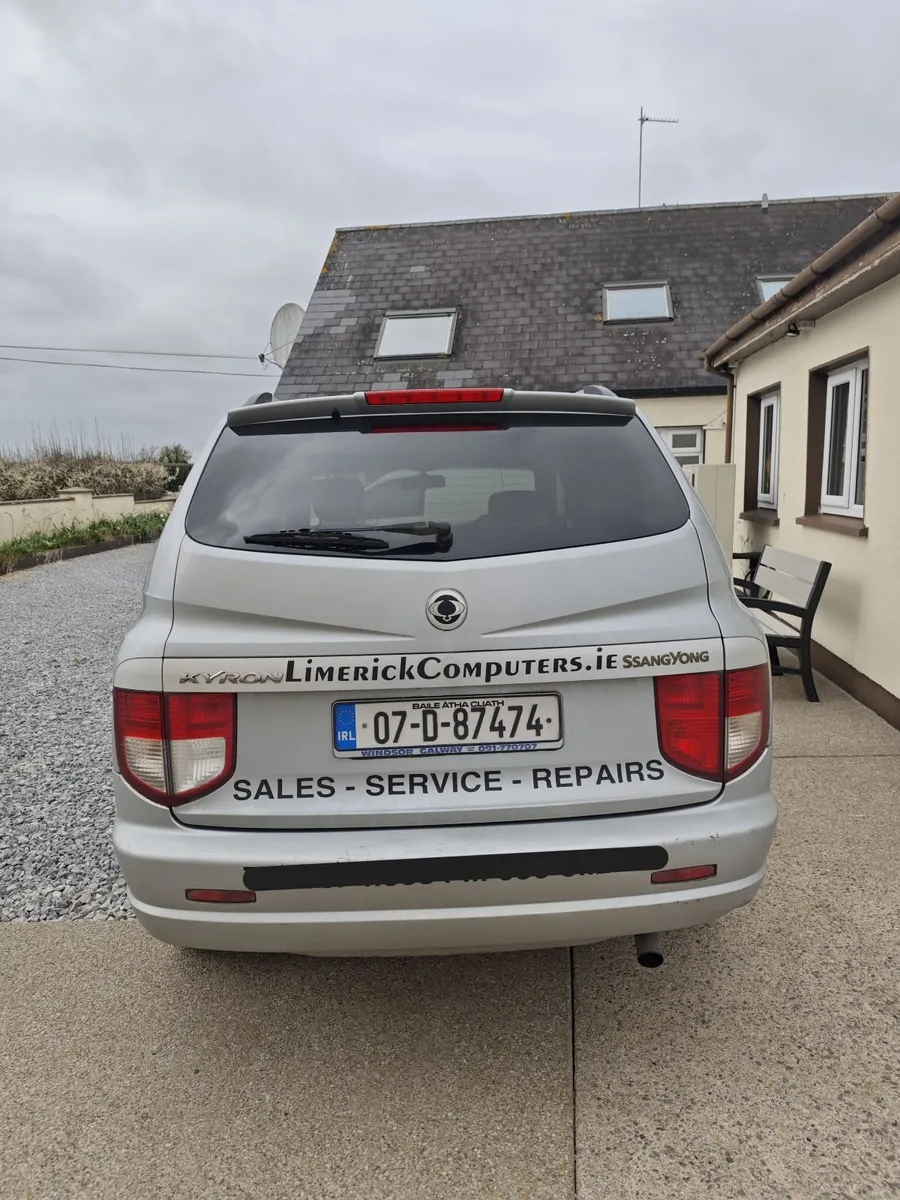 SsangYong Kyron 4x4 jeep 2007 Diesel REDUCED PRICE - Image 3