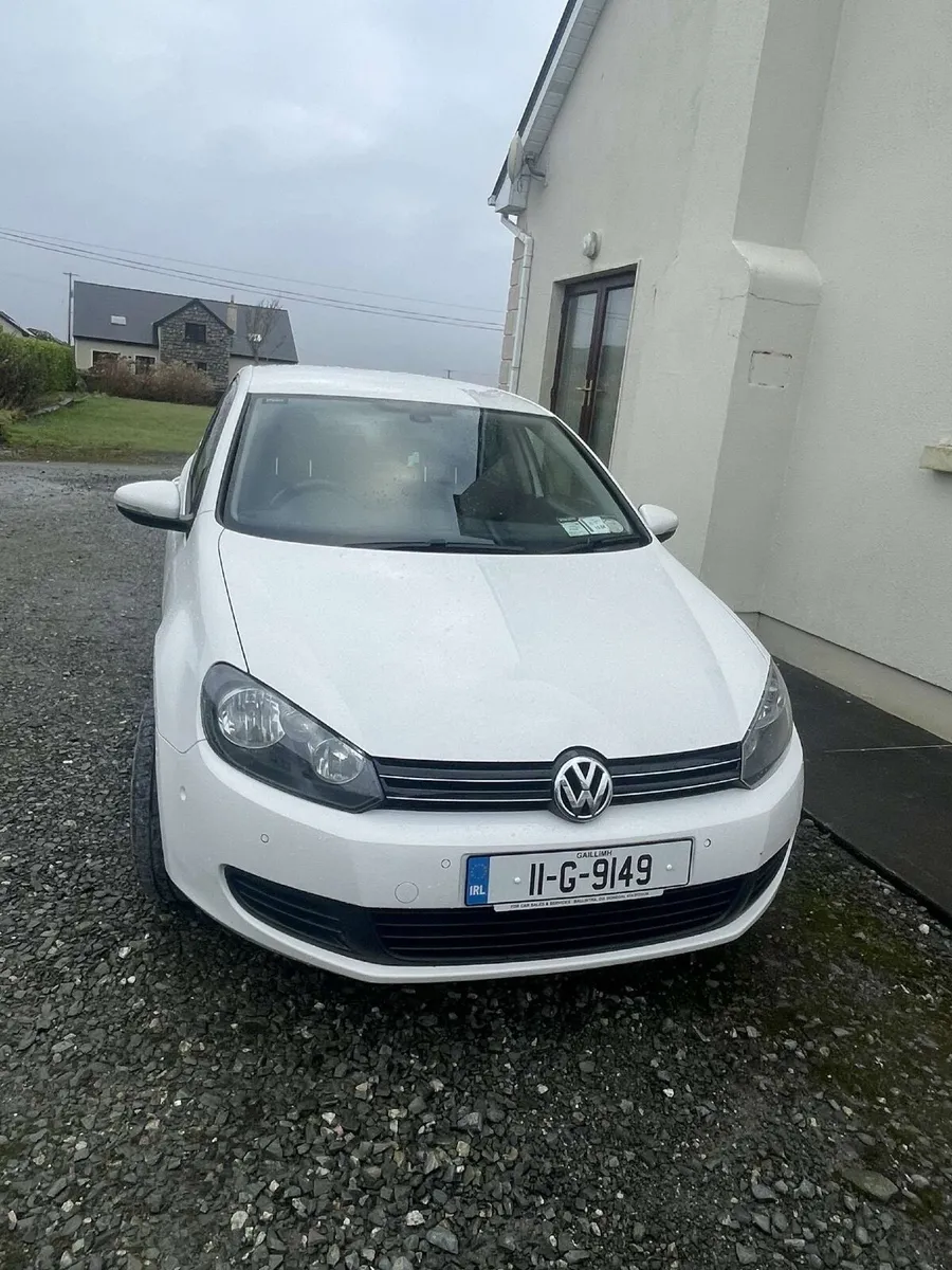BUMPER Volkswagen Golf White