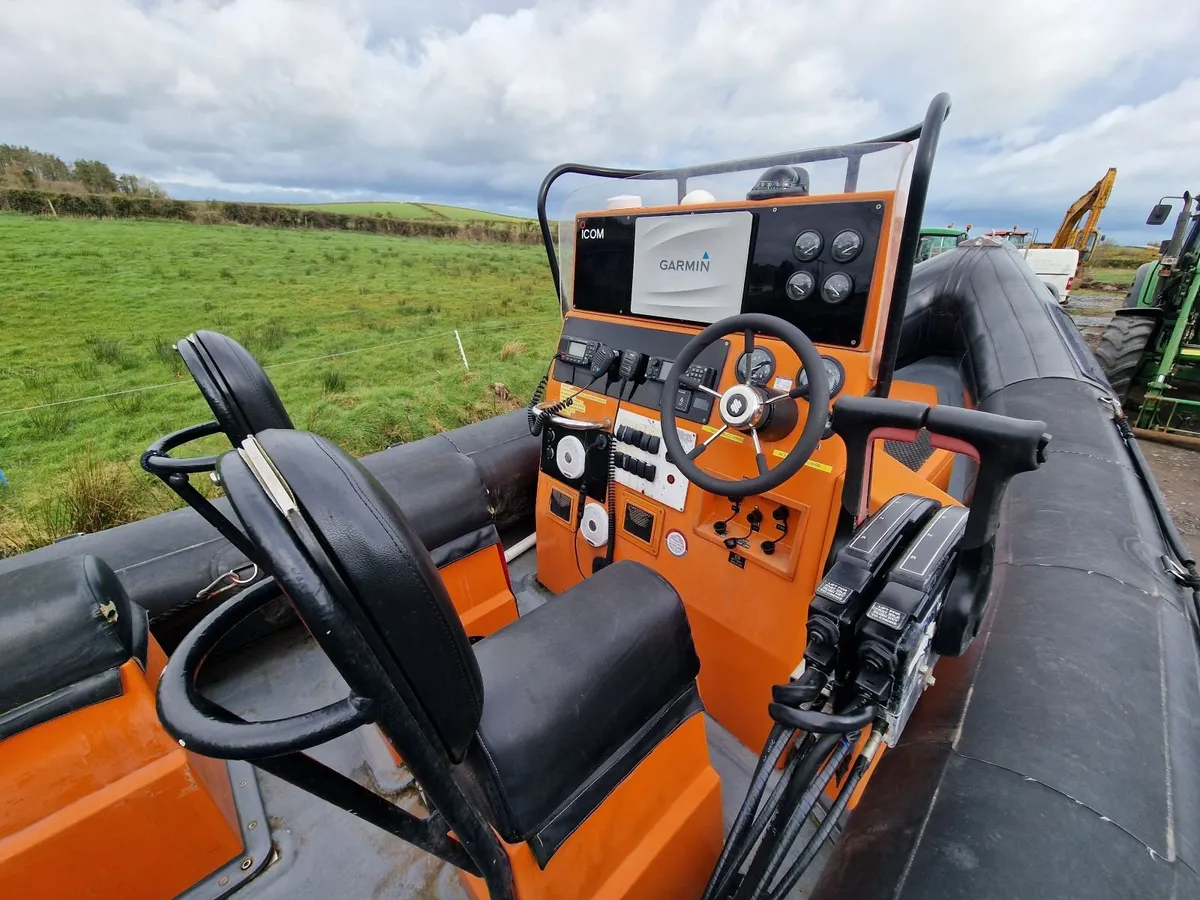 Delta 740X RIB Mariner 115hp Outboard & Trailer - Image 2