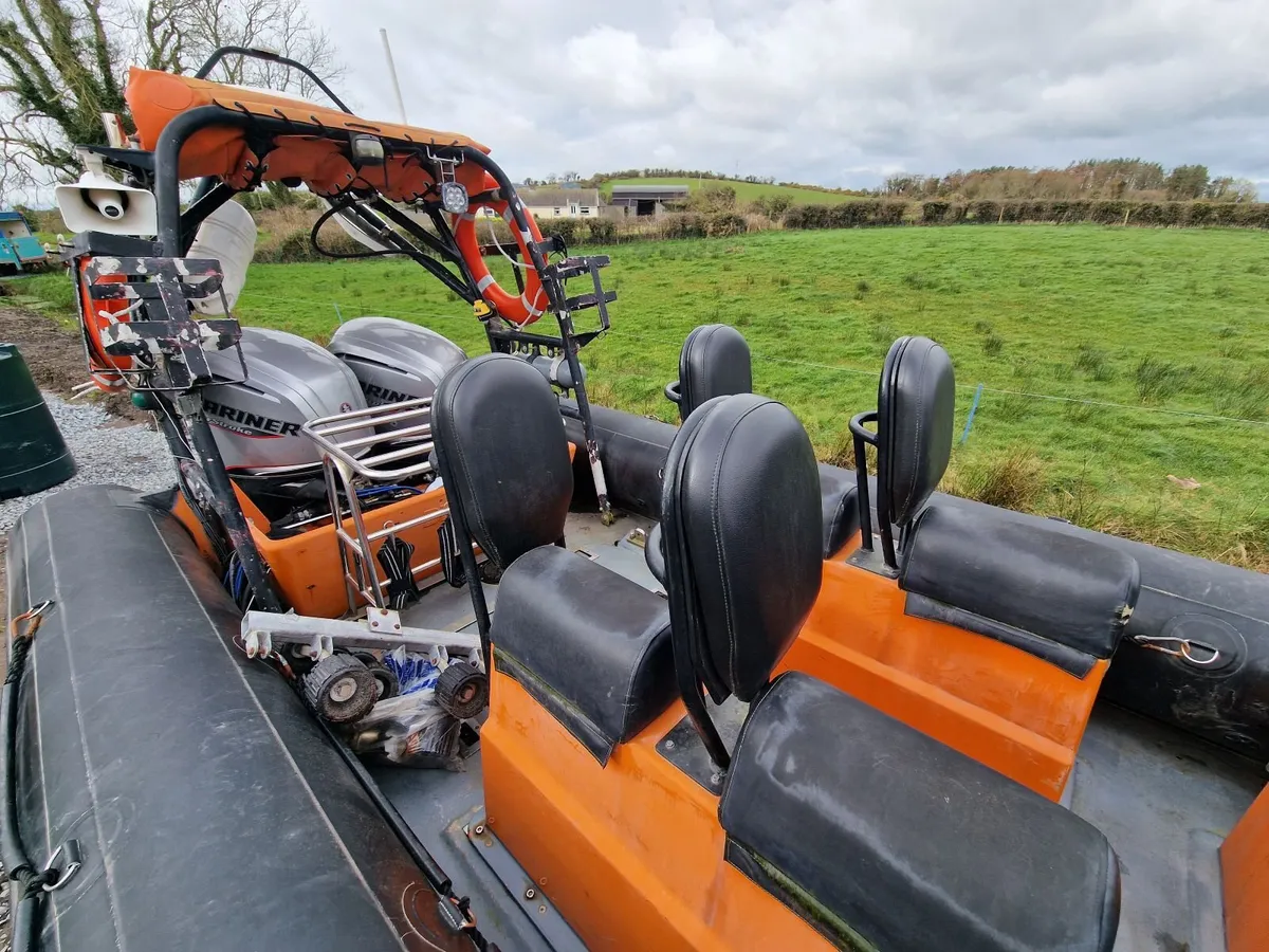 Delta 740X RIB Mariner 115hp Outboard & Trailer - Image 4