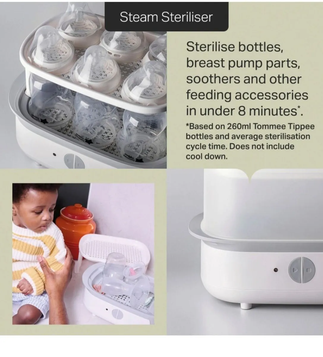 Tommee tippee prep machince and sterliser - Image 2