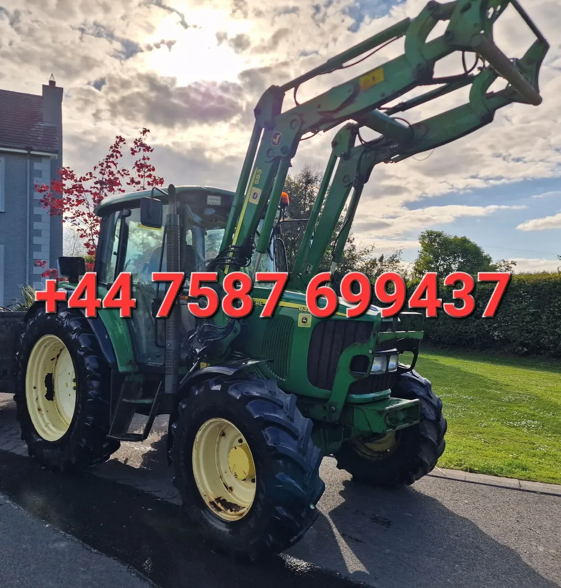 John Deere 6320 Tractor with Loader 1700 hours - Image 2