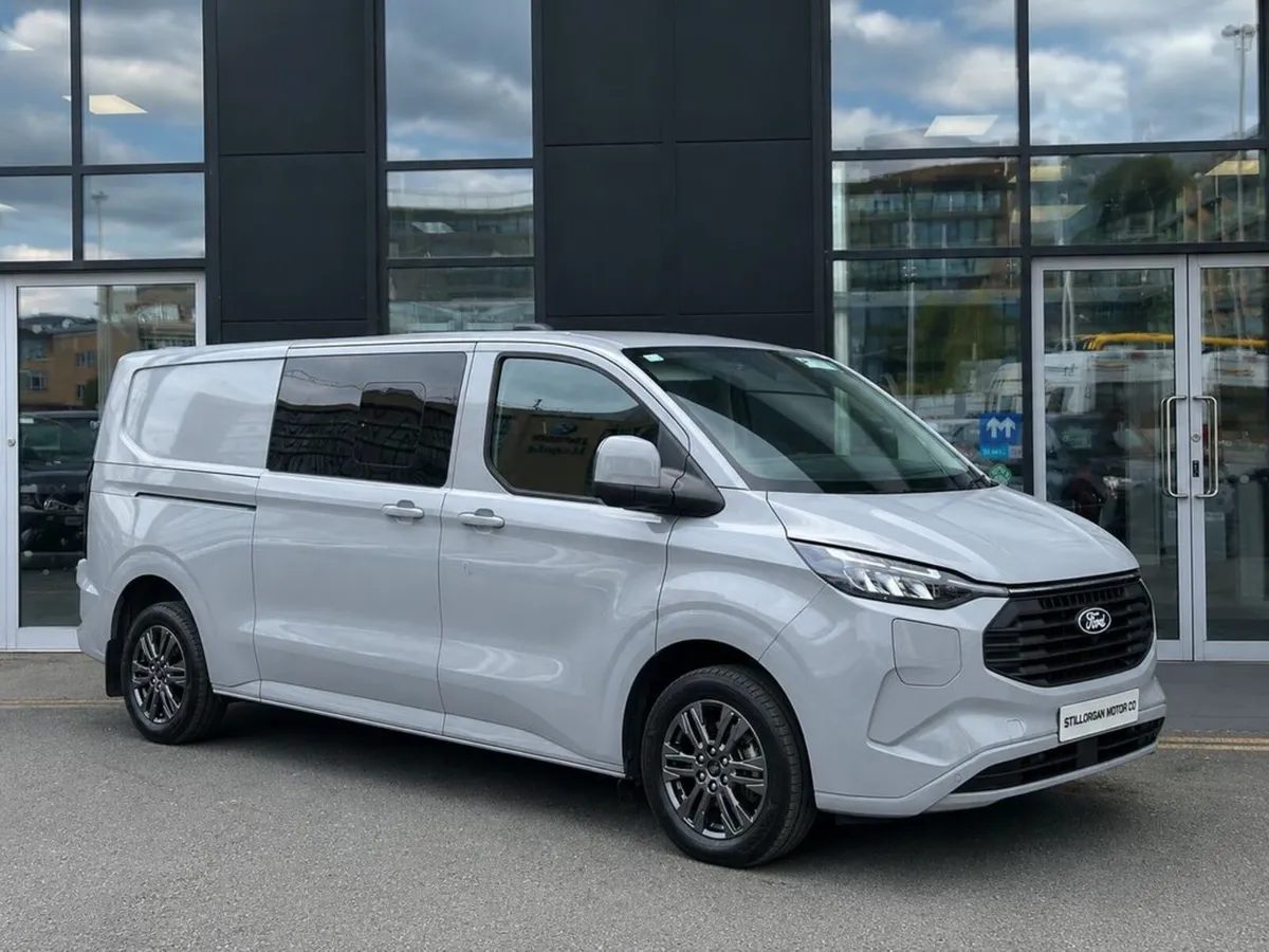 Ford Transit Custom 2.5 PHEV 6 Seat Crew Cab Auto - Image 1