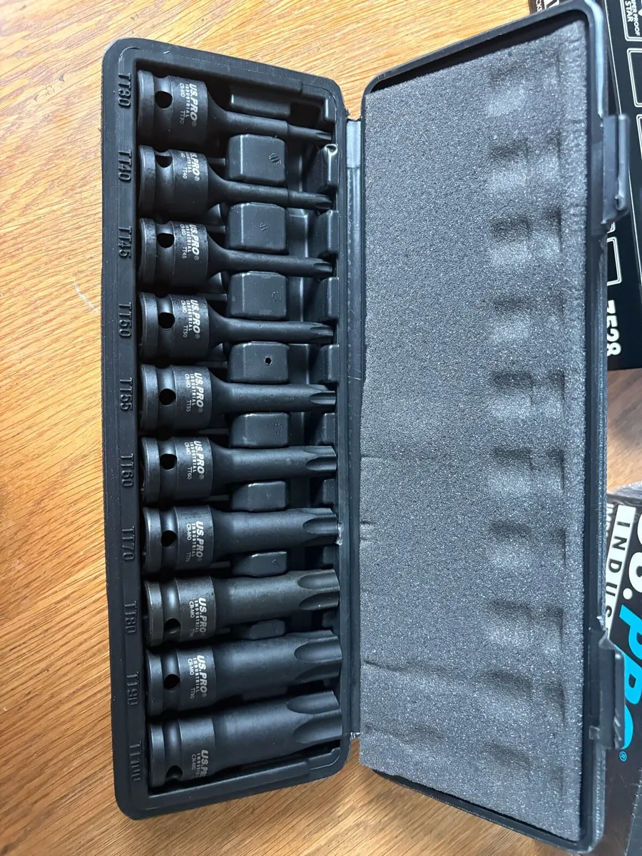 Us pro 10 piece 1/2” dr impact star socket set - Image 3
