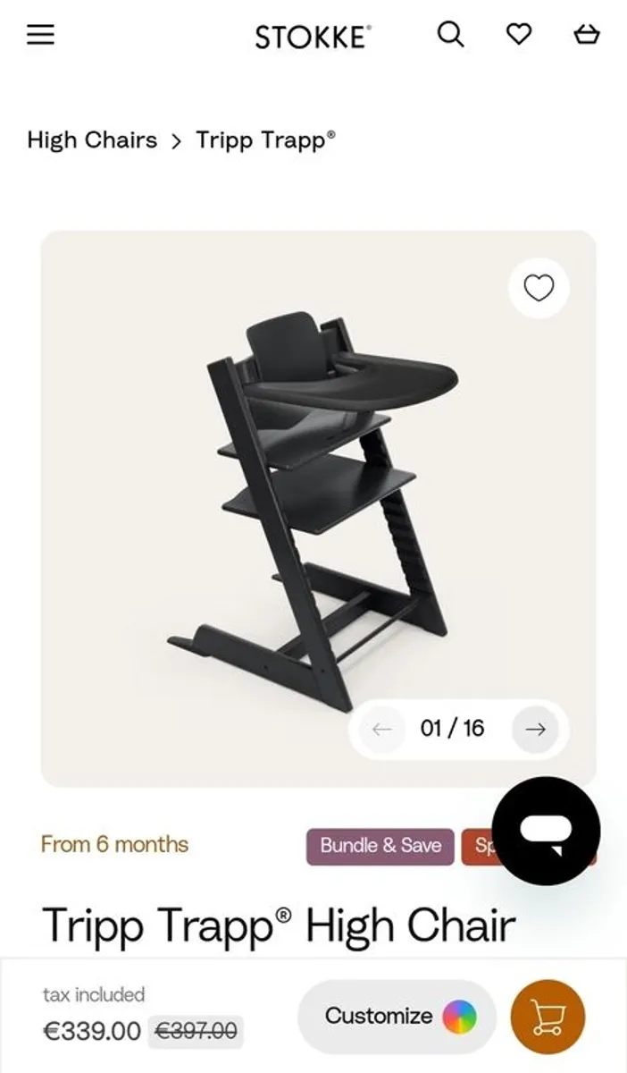 Tripp Trapp High Chair - Image 3