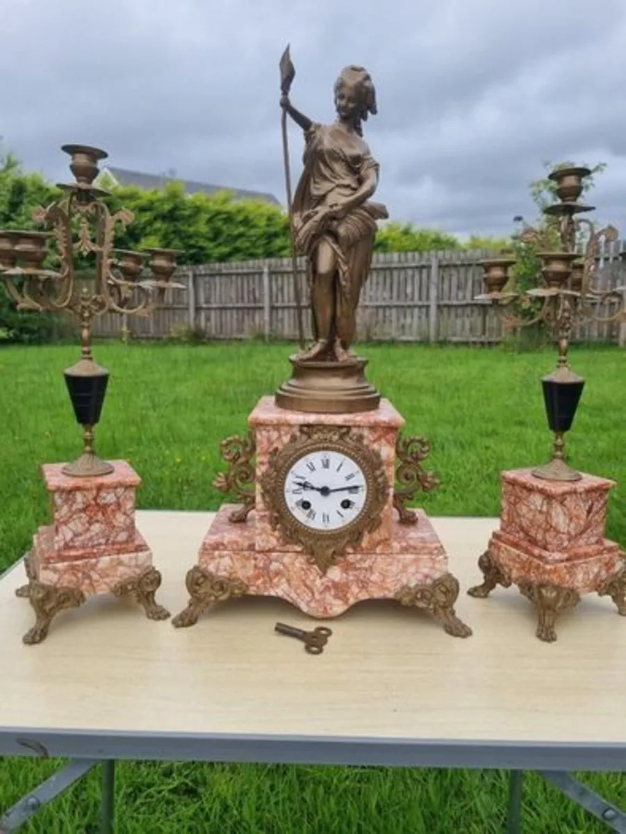 Antique French Fireplace Suit - Image 4