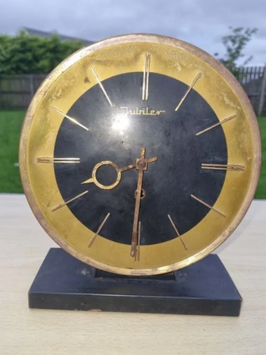 Polish mechanical mantel or cabinet clock -Jubiler - Image 1