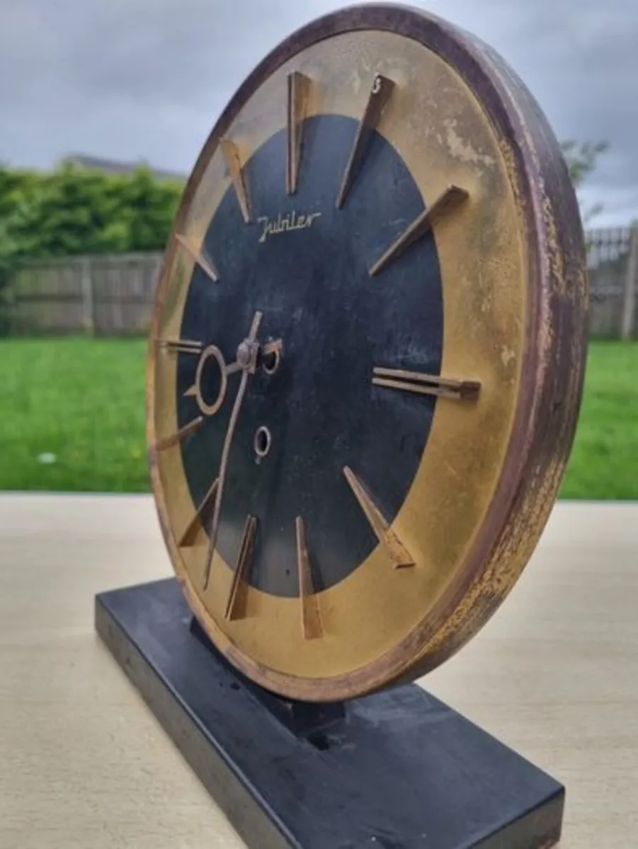 Polish mechanical mantel or cabinet clock -Jubiler - Image 4