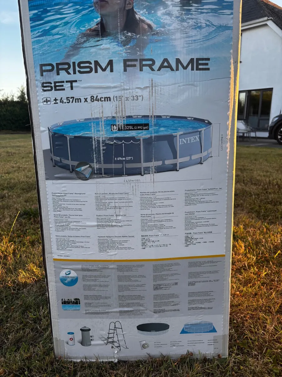 15ft Intex Prism Frame Pool - Image 2