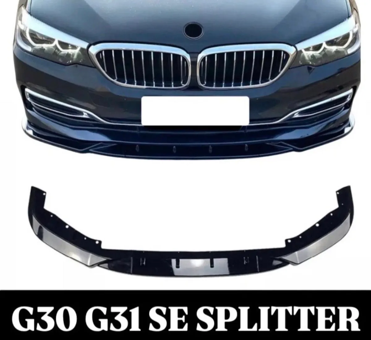 Front Splitter Lip Spoiler for BMW G30 5 Series SE - Image 1