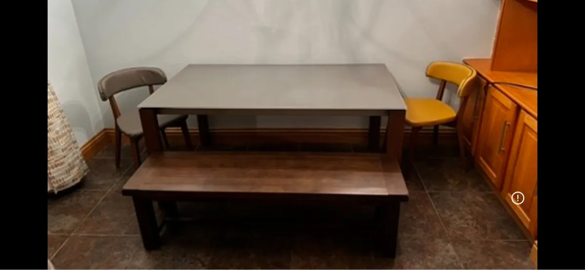Glass kitchen table - Image 2