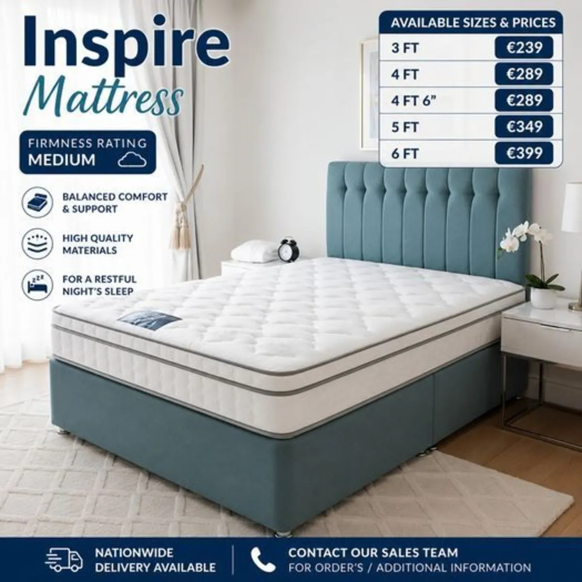 POCKET SPRUNG MATTRESSES