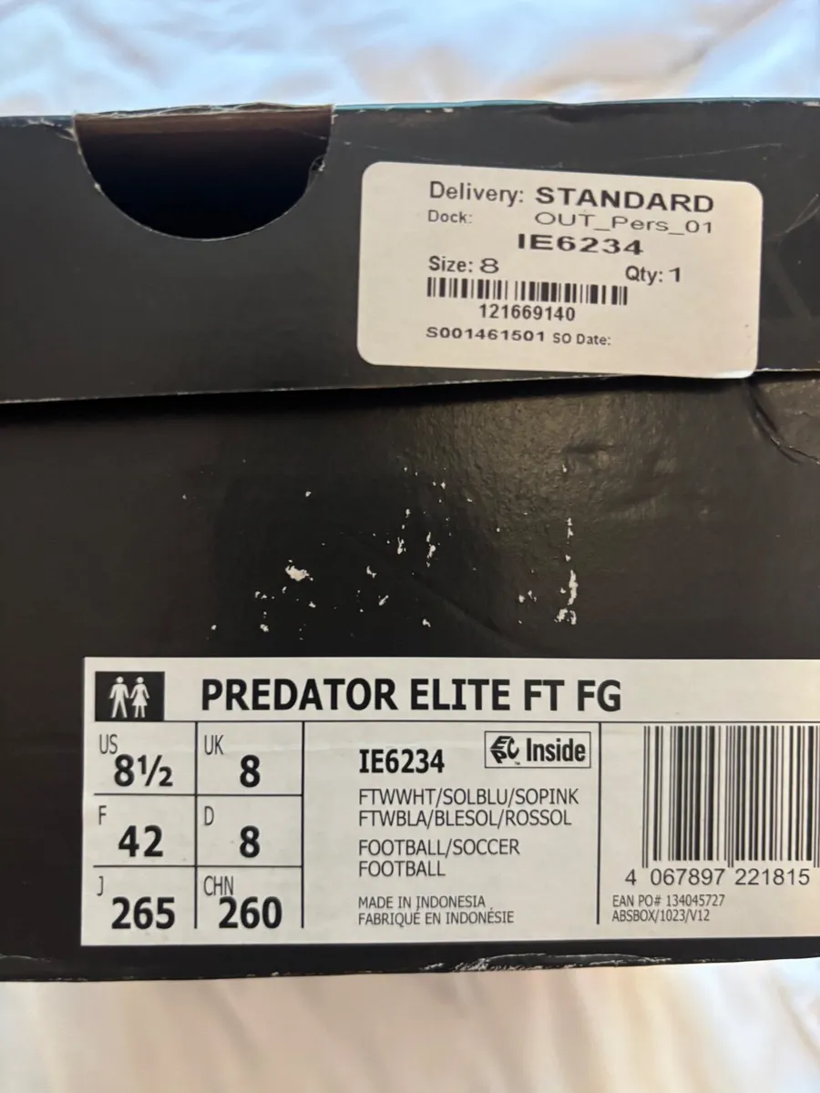 Adidas Predator Elite UK 8 - Image 2