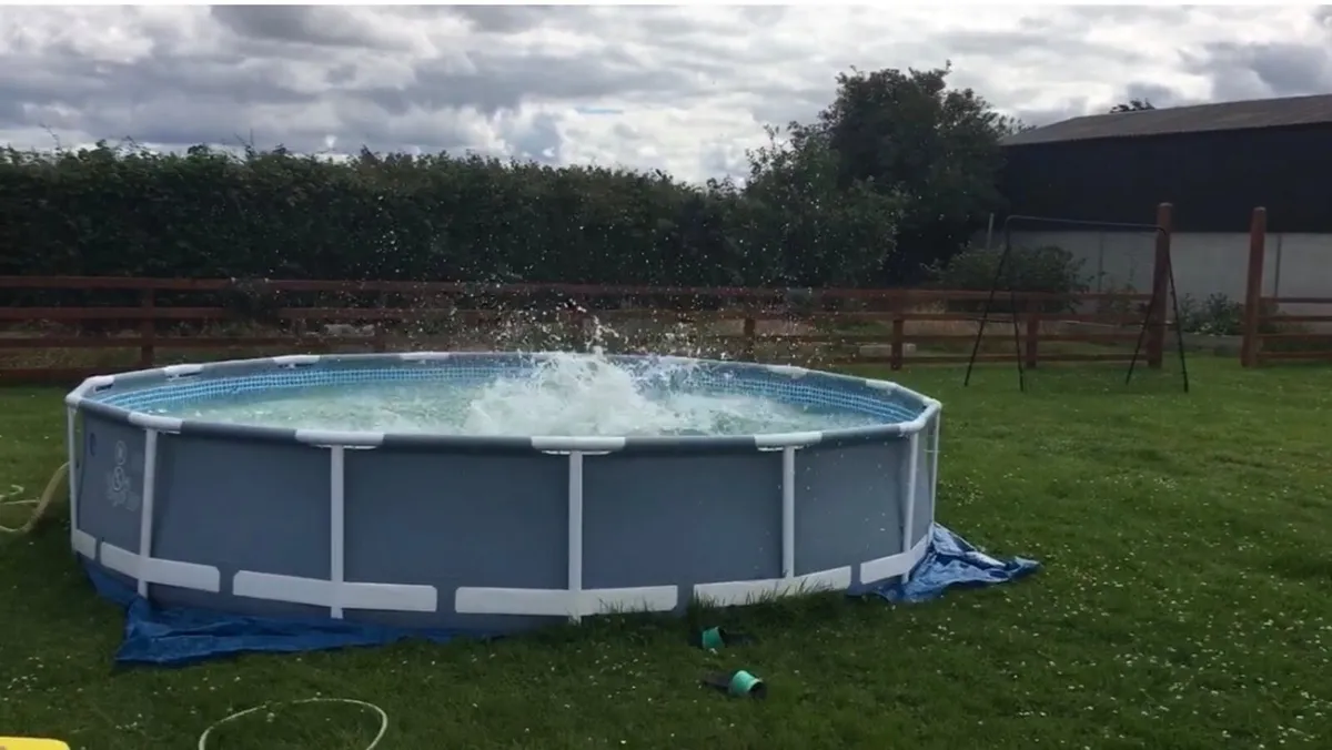 15ft Intex Prism Frame Pool - Image 3