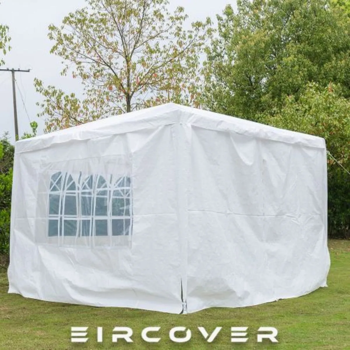 Party Canopy  Party Tent  3m x 3m  White - Image 2