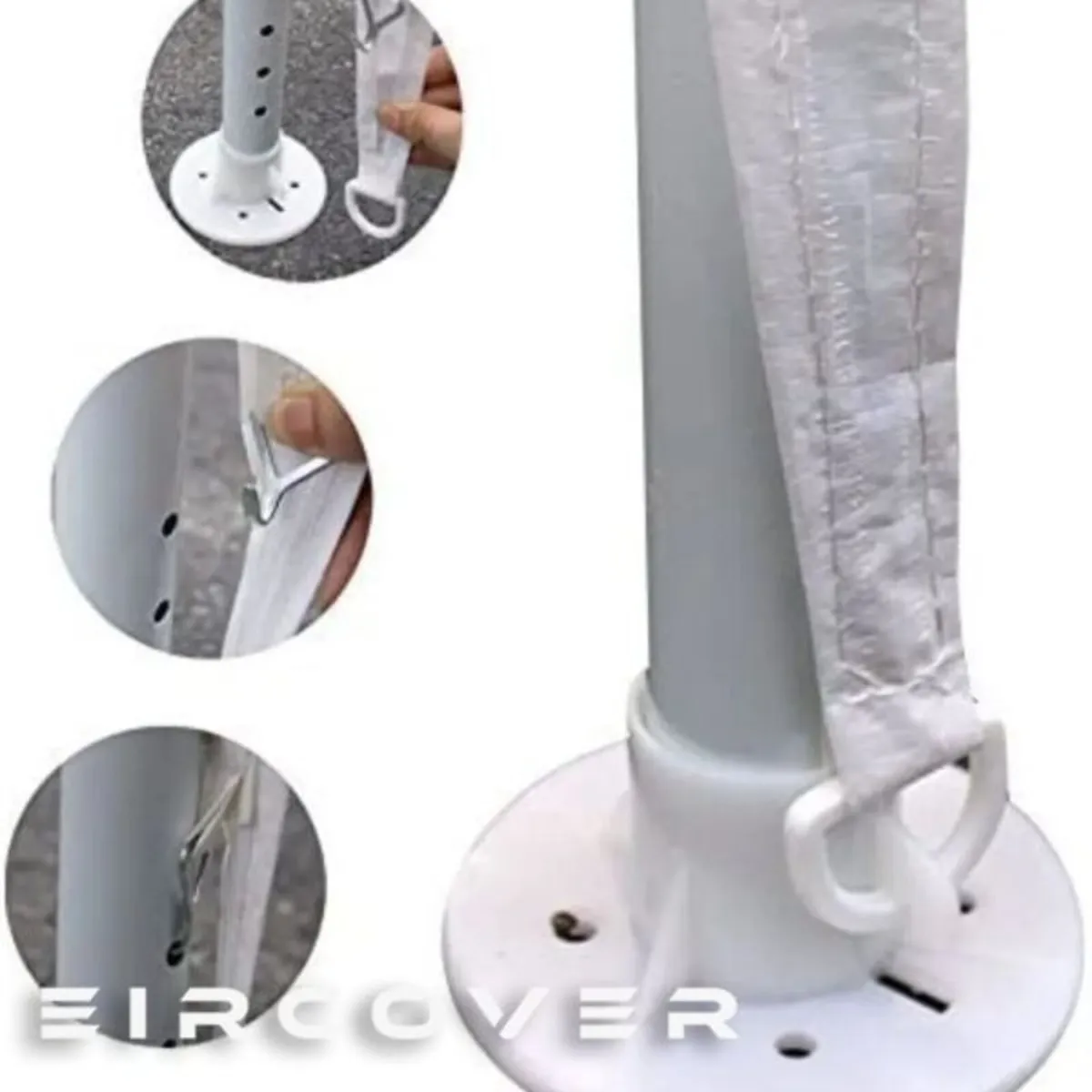 Party Canopy  Party Tent  3m x 3m  White - Image 4