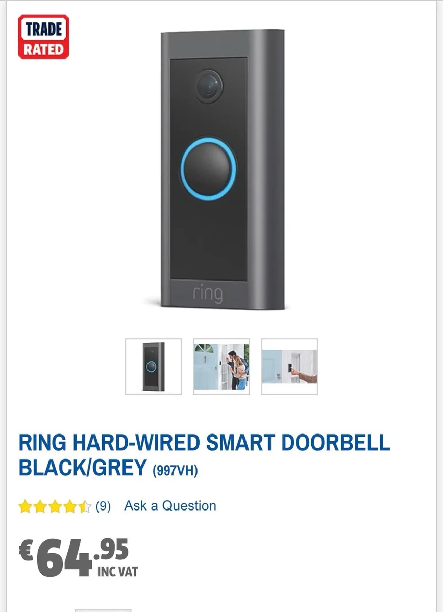 Ring Doorbell & Camera system - Image 1