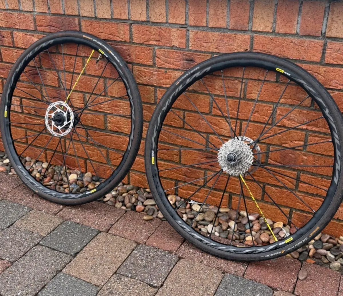 Mavic Ksyrium Pro UST Disc Wheelset - QR/Thru Axel - Image 1