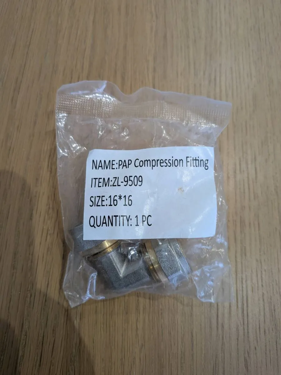 PAP elbow compression fitting 16x16 10pcs - Image 2