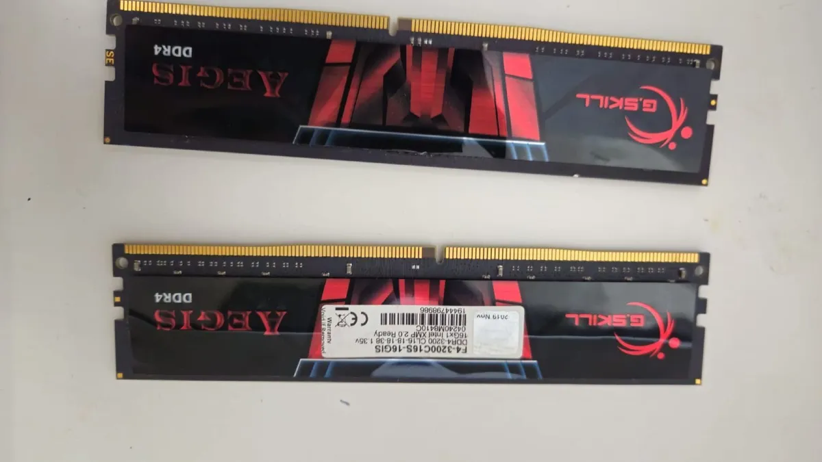 32 DDR4  G.skill 3200 mhz - Image 1