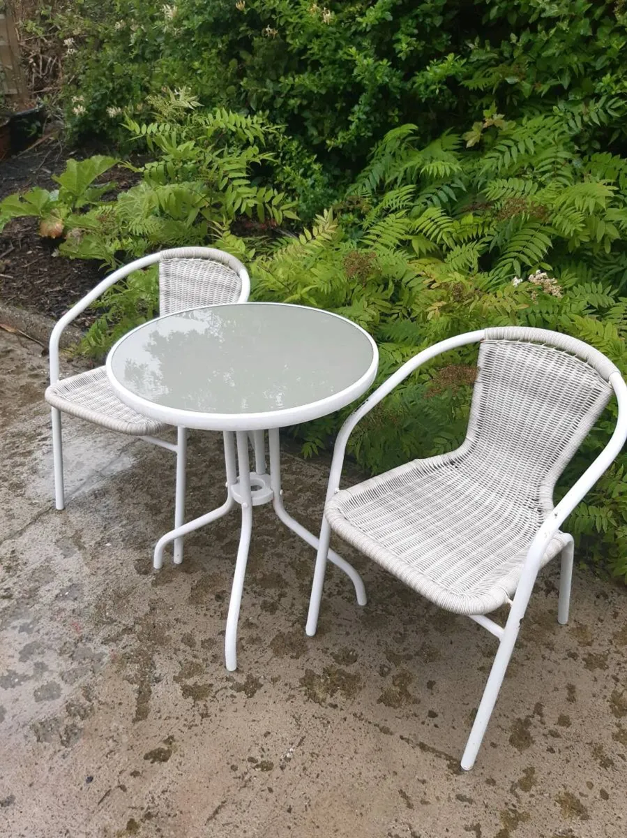 1no Table & 2no Chairs - Image 2