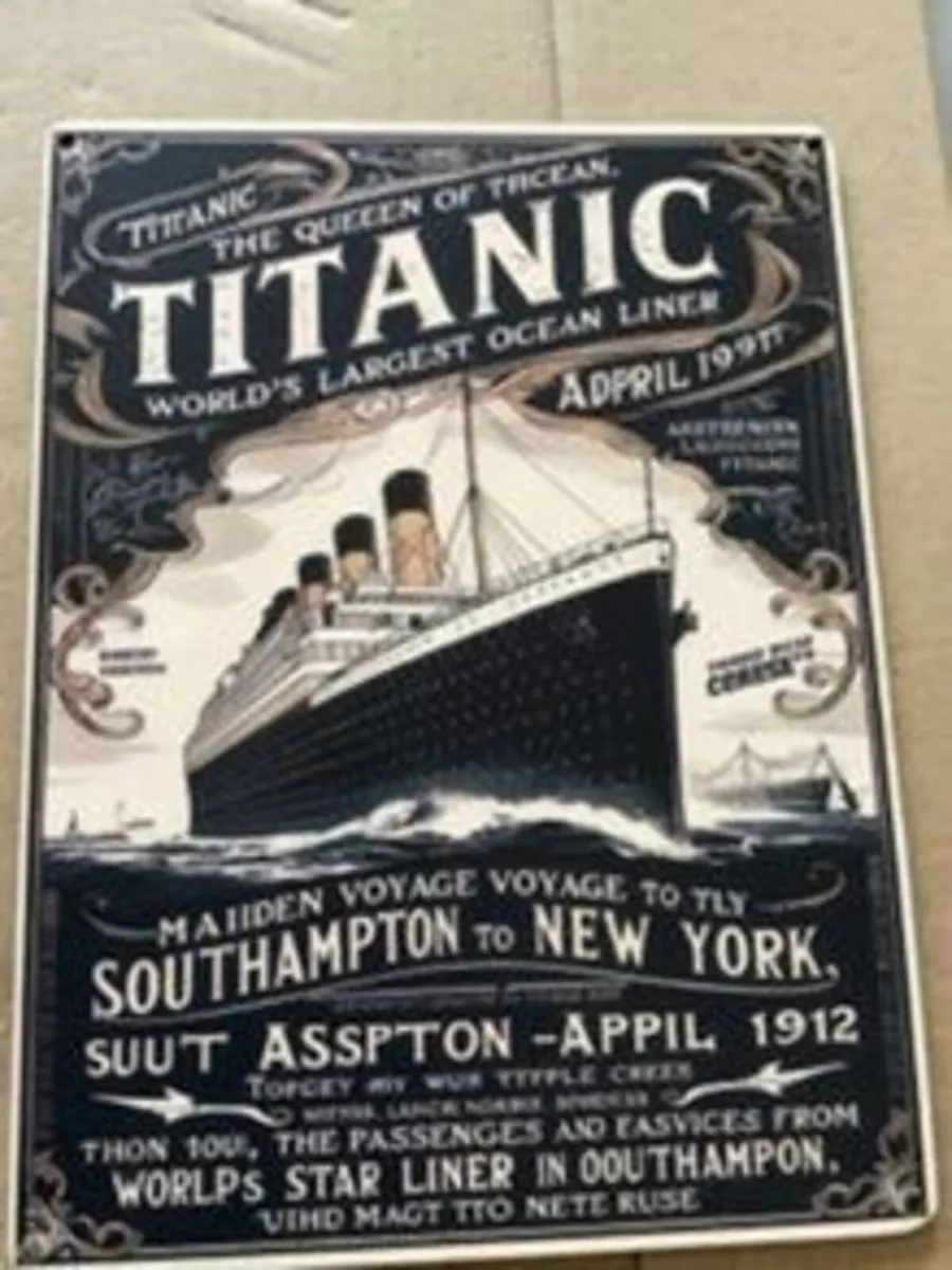 Titanic memorabilia