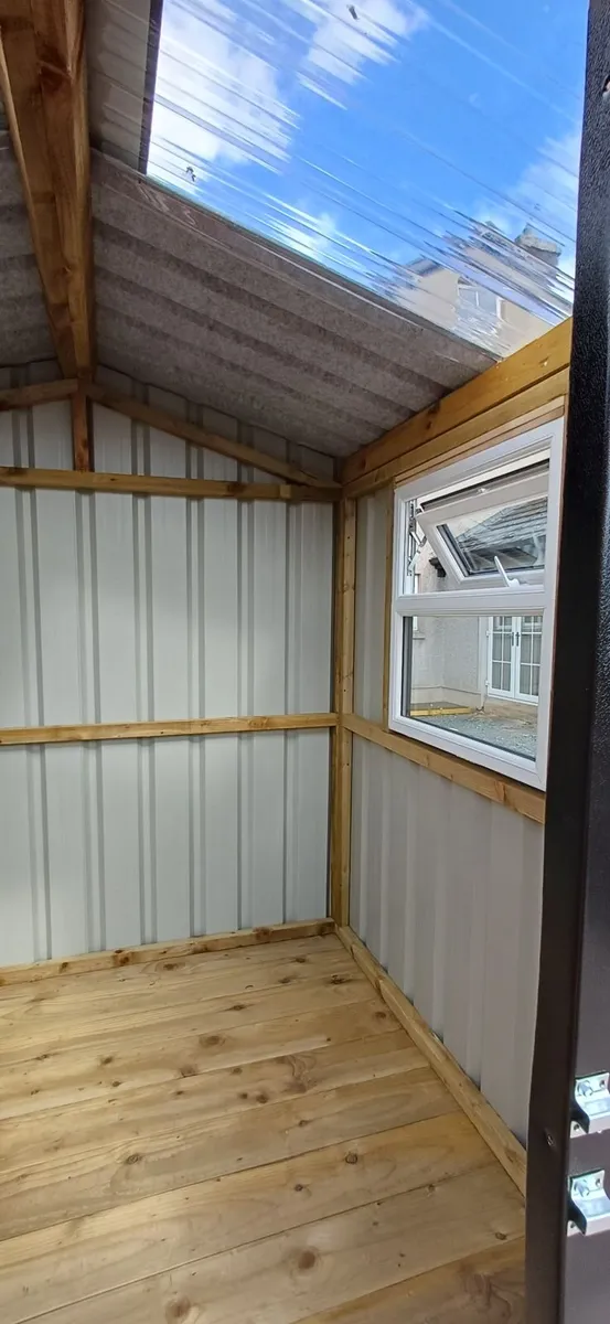 Metal shed 7ft x 7ft new - Image 1