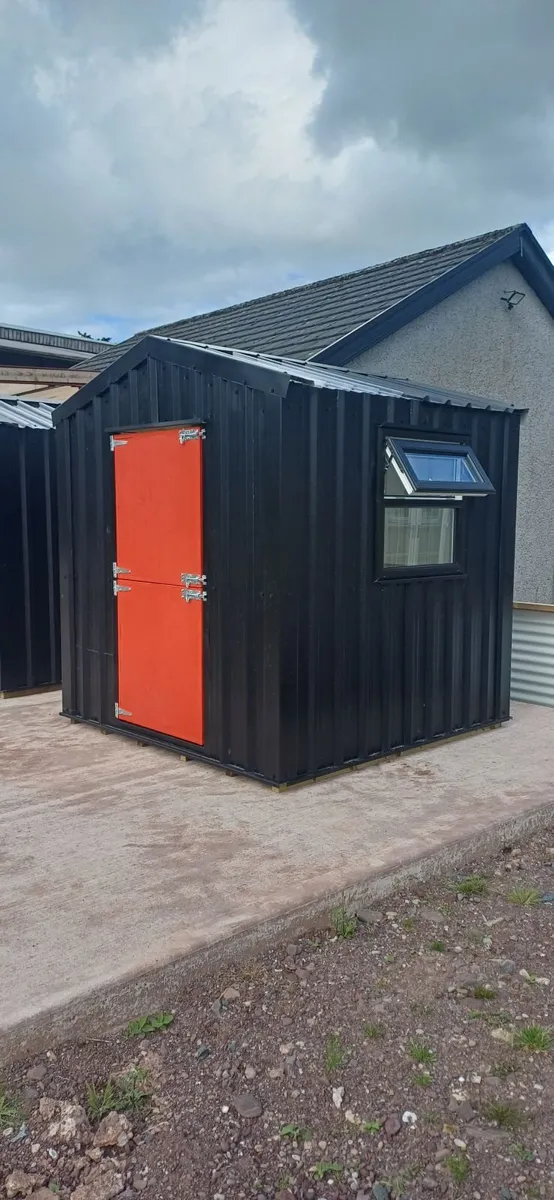 Metal shed 7ft x 7ft new - Image 3