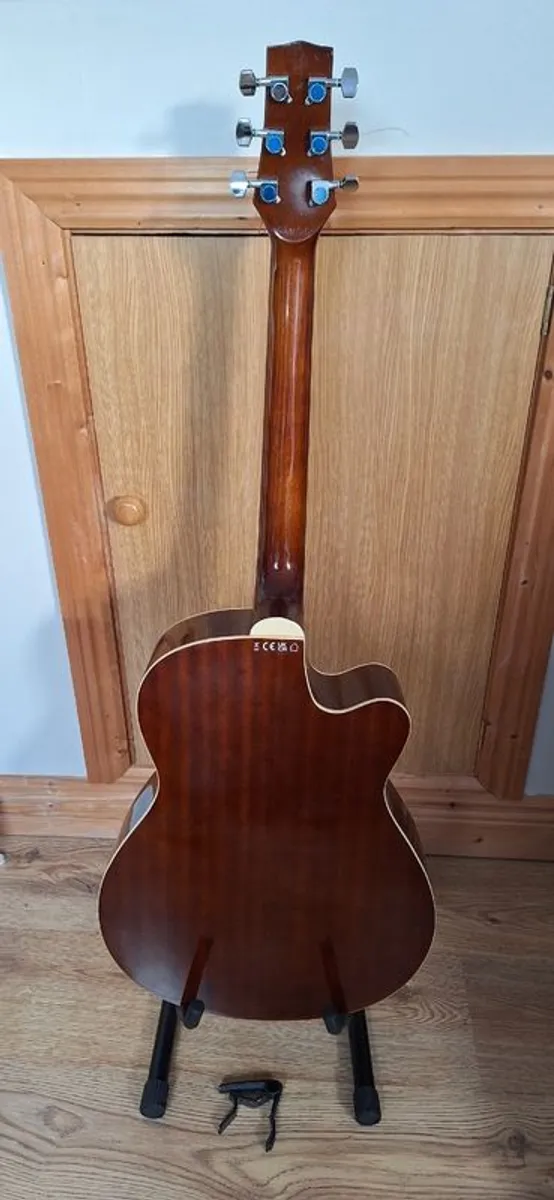 Semi acoustic left hand guitar - Image 2