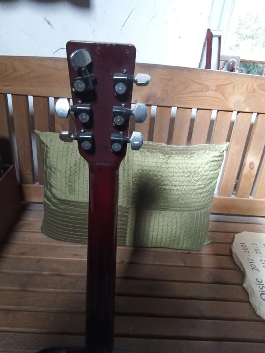 Hondo Acoustic Guitar - Image 3