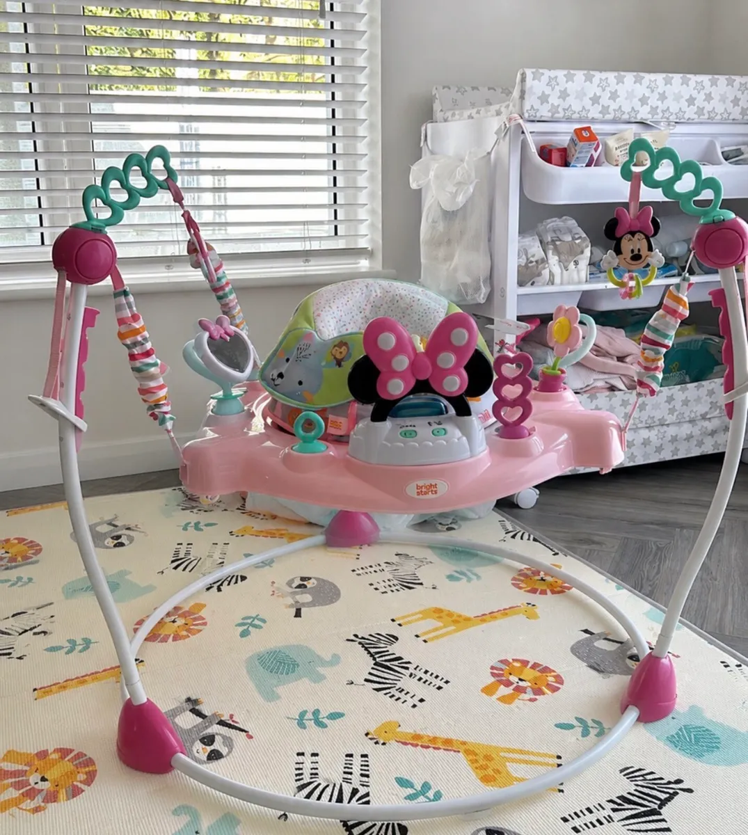 Baby Jumperoo & Kick n play piano activity mat - Image 1
