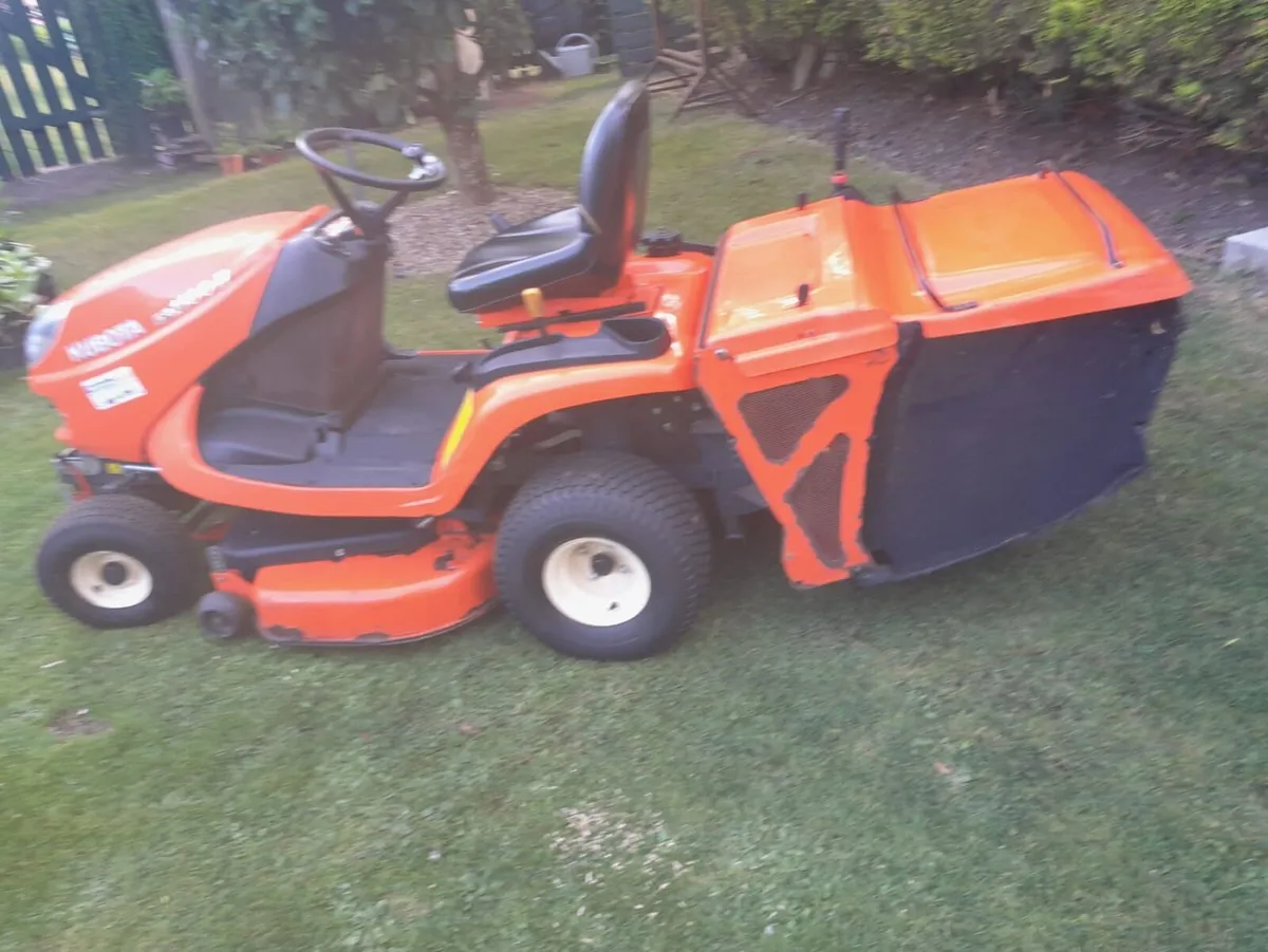Diesel Kubota  Ride on  Lawnmower - Image 2