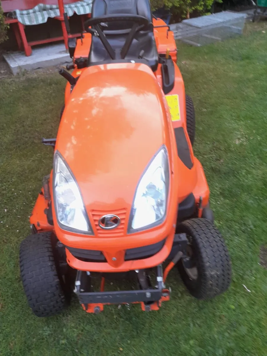 Diesel Kubota  Ride on  Lawnmower - Image 3