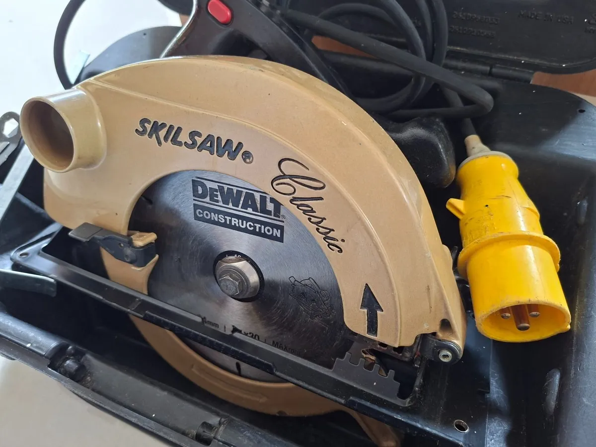 Skilsaw Classic 184mm Circular saw 110v - Image 2