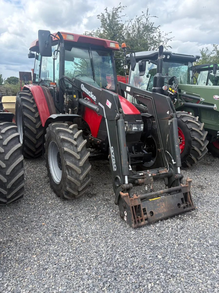 Case Tractor with Quickie loader - Image 1