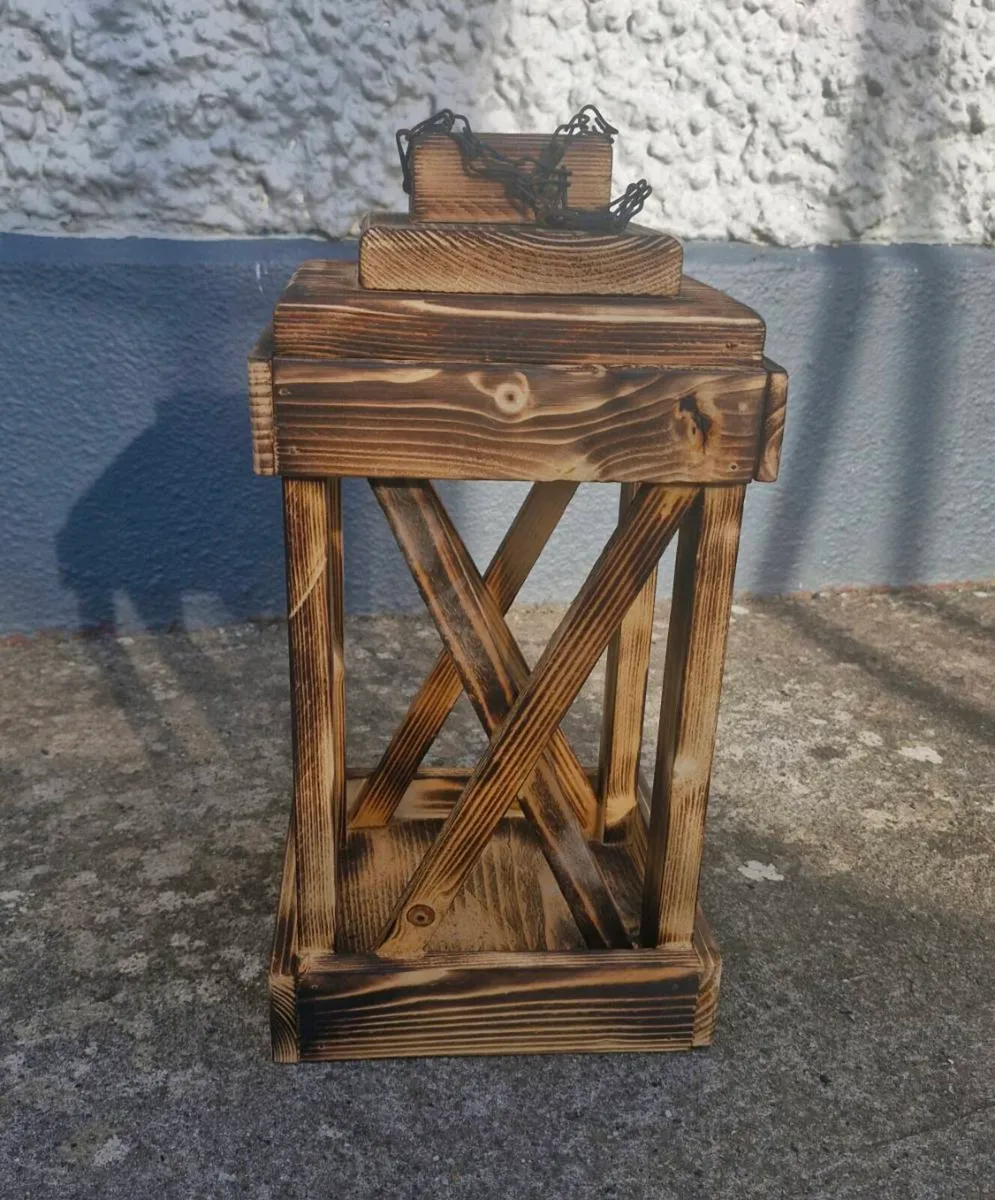 Handmade wooden lanterns - Image 2