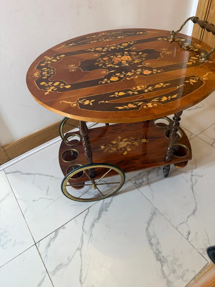 vintage table made in ITALY - Image 1