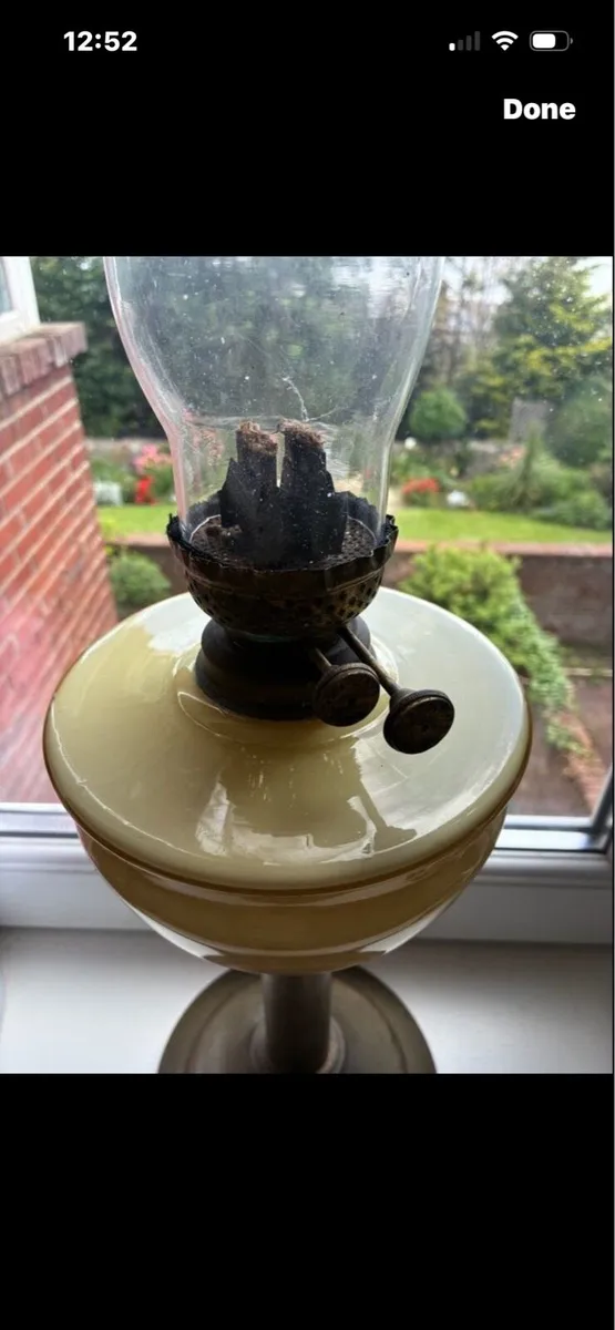 Antique Oil Lamp - Image 2