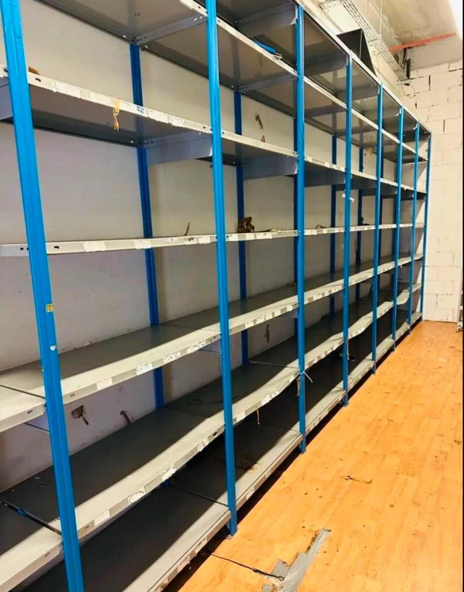 STEEL RACKING LARGE QUANTITY AVAILABLE - Image 1