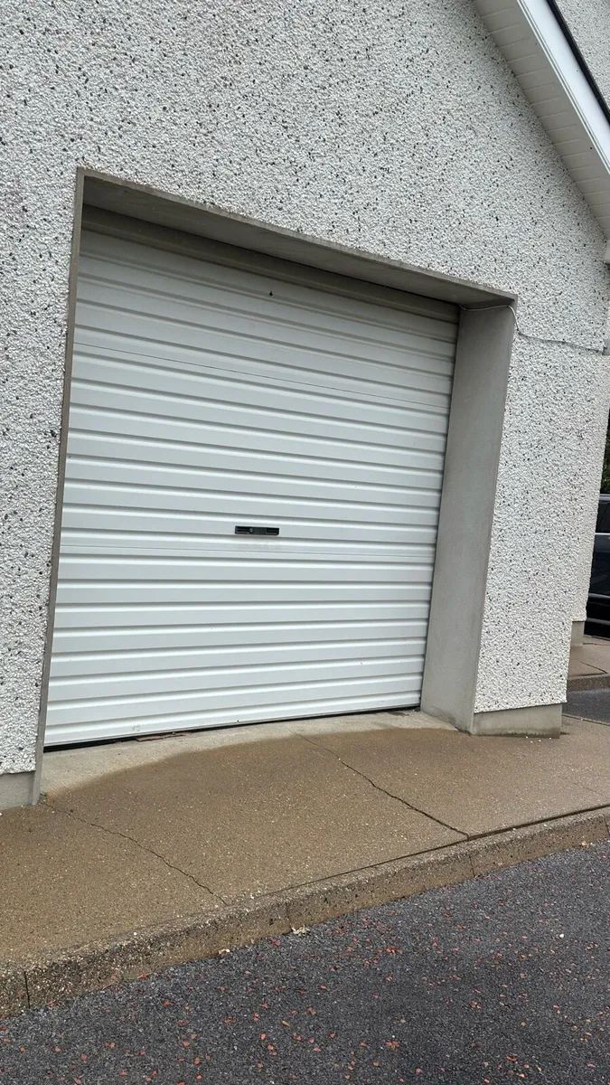 Roll up garage door - Image 1
